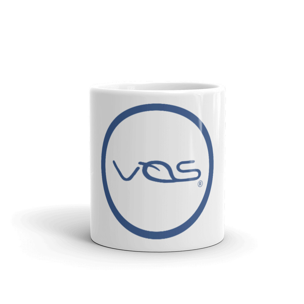 VOS | Glossy Mug | Blue Logo