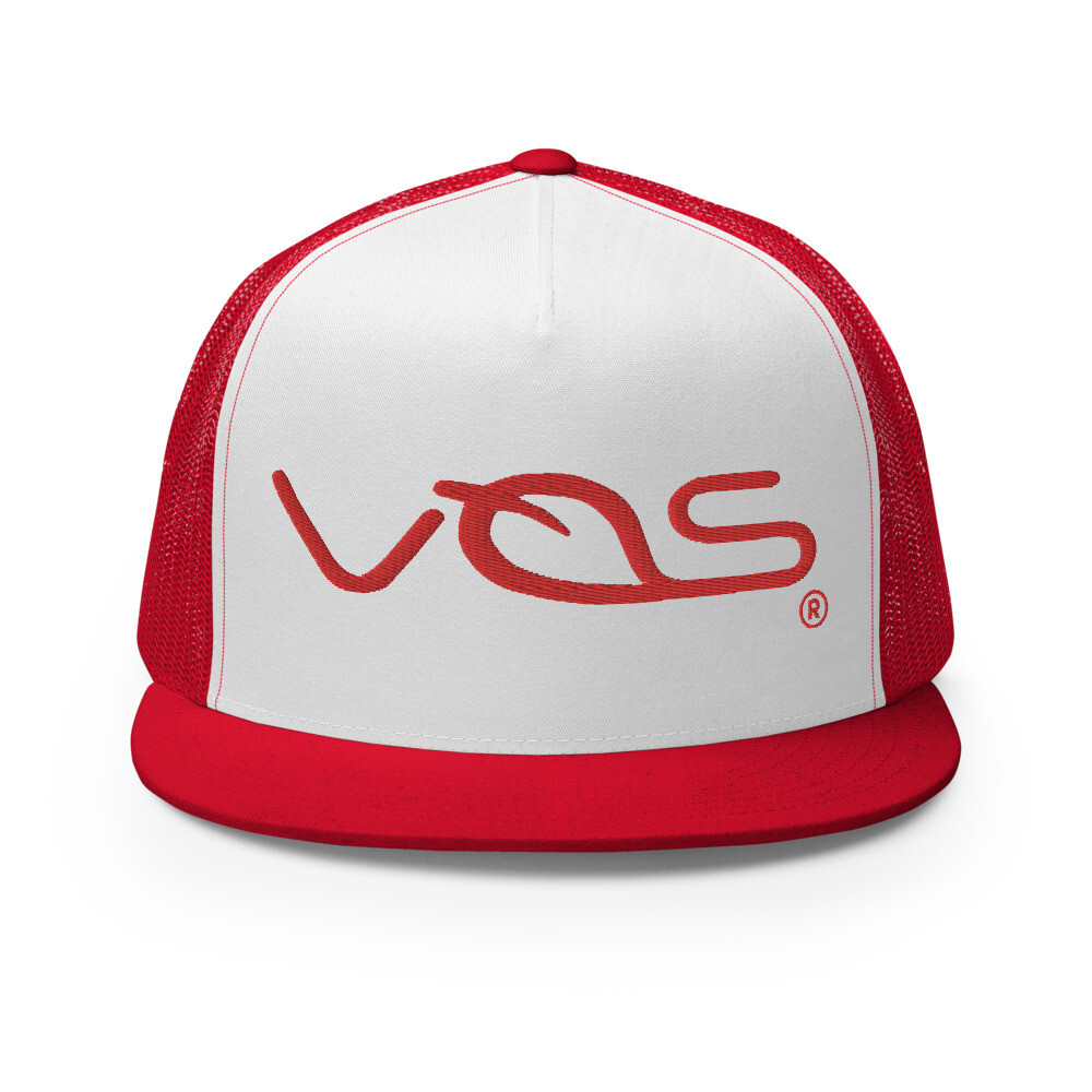 VOS | 5 Panel Trucker Cap | Red