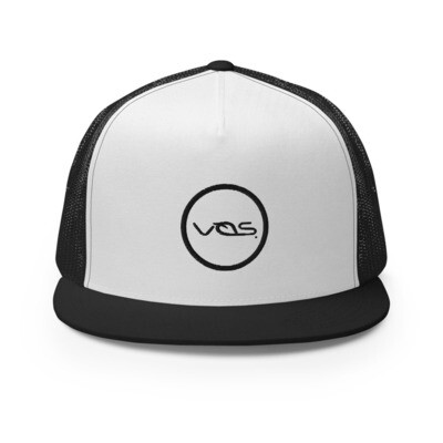 VOS | 5 Panel Trucker Cap | Black Logo