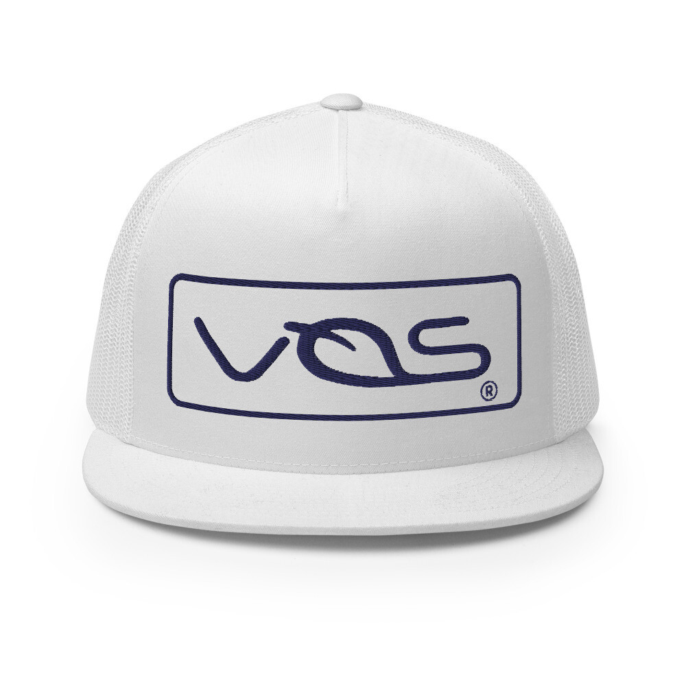 VOS | 5 Panel Trucker Cap | Navy | 3D Embroidery