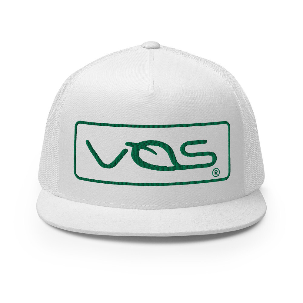 VOS | 5 Panel Trucker Cap | Green | 3D Embroidery
