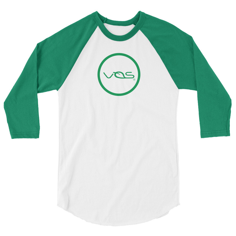 VOS | 3/4 Sleeve | Green Logo