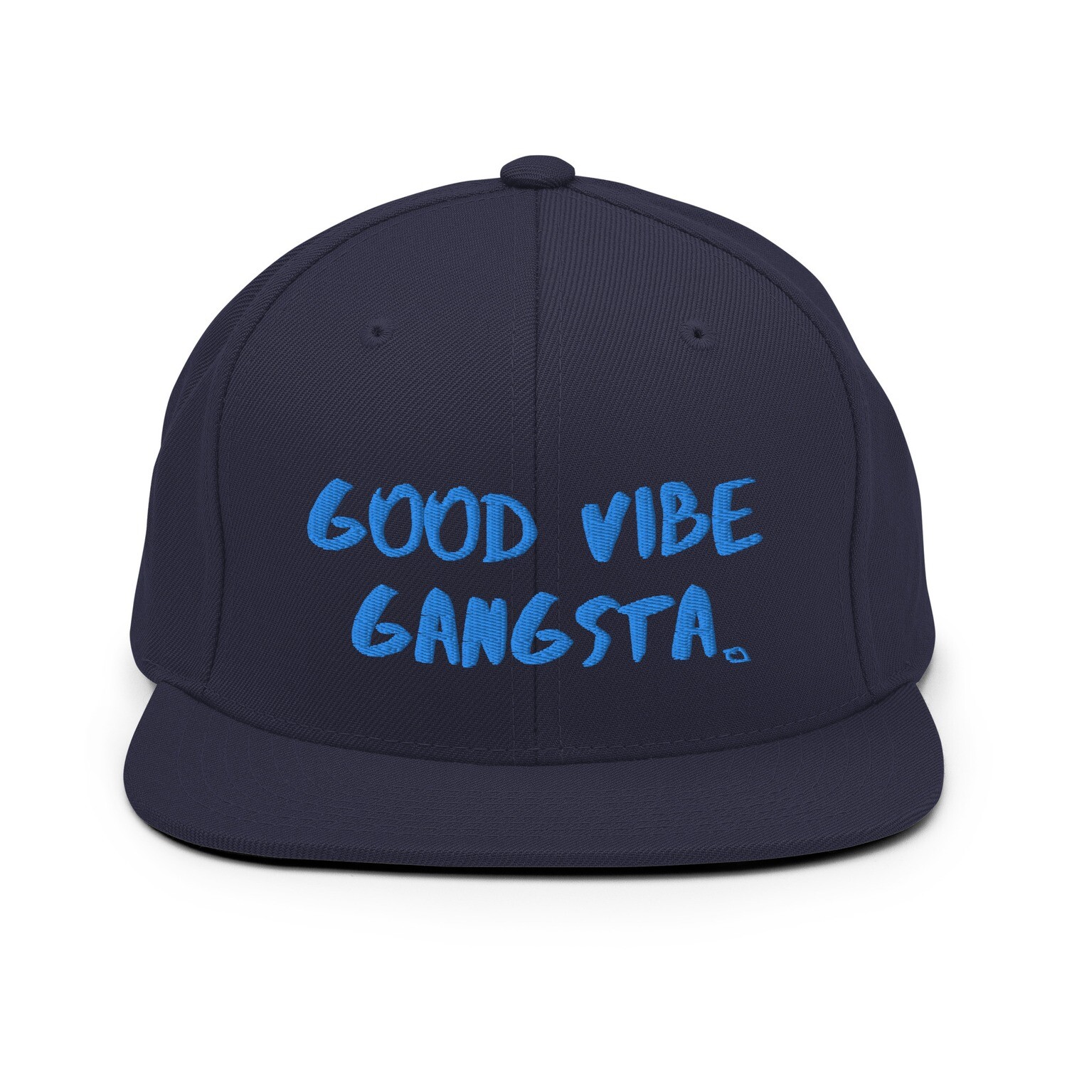 Good Vibe Gangsta | VOS | Teal Script | Snapback Hat
