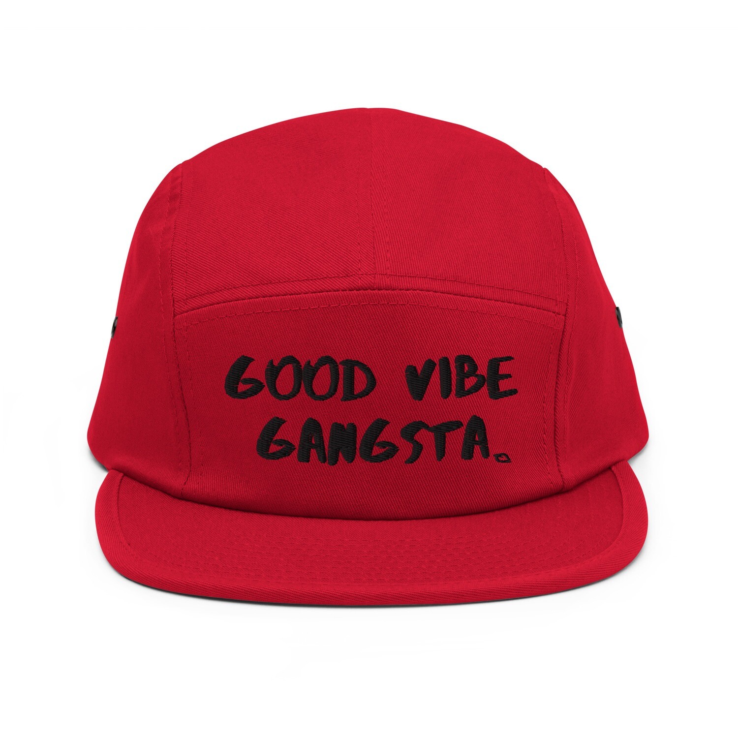 Good Vibe Gangsta | VOS | Black Script | 5 Panel Hat