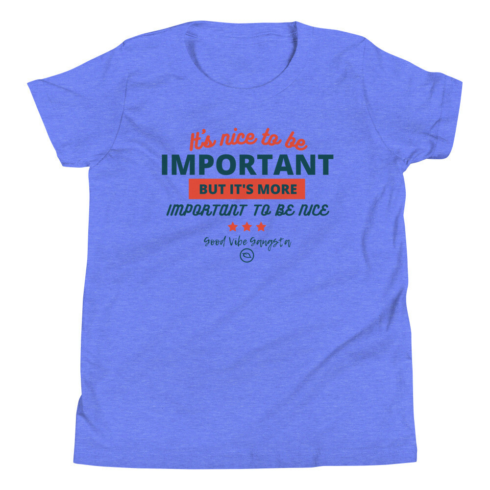 Good Vibe Gangsta | VOS | Important Youth T-Shirt