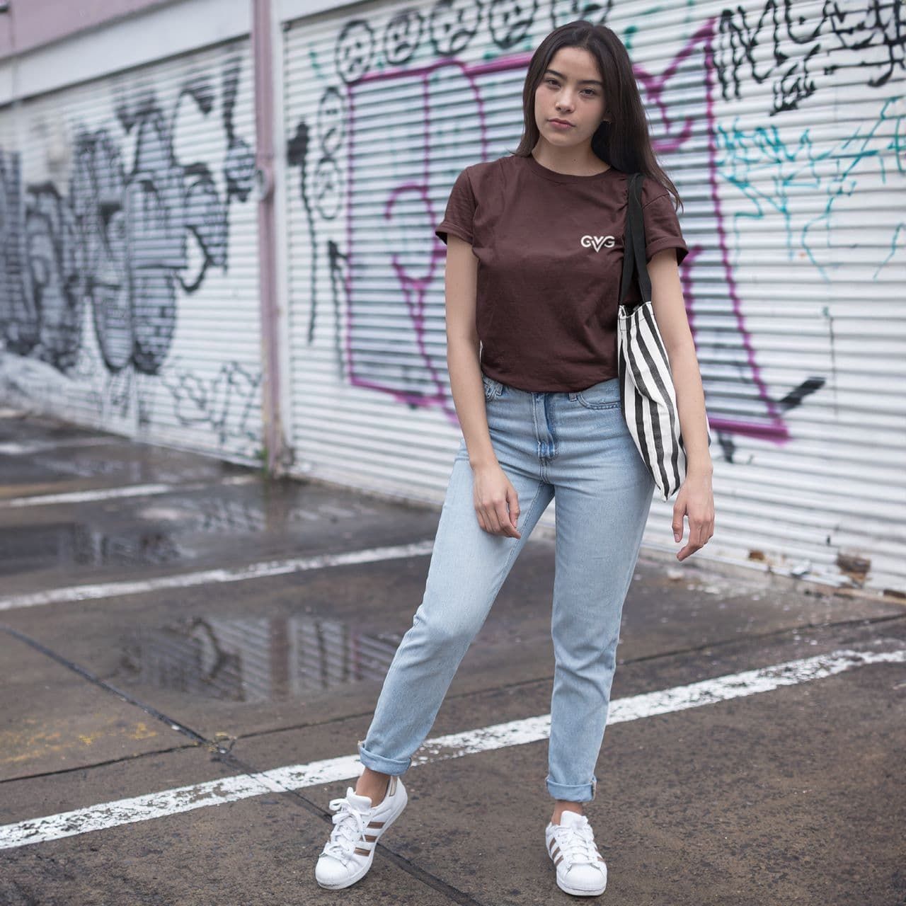 GVG Monogram | Maroon T-shirt | Good Vibe Gangsta White Logo GVG Monogram | Maroon T-shirt | Good Vibe Gangsta White Logo