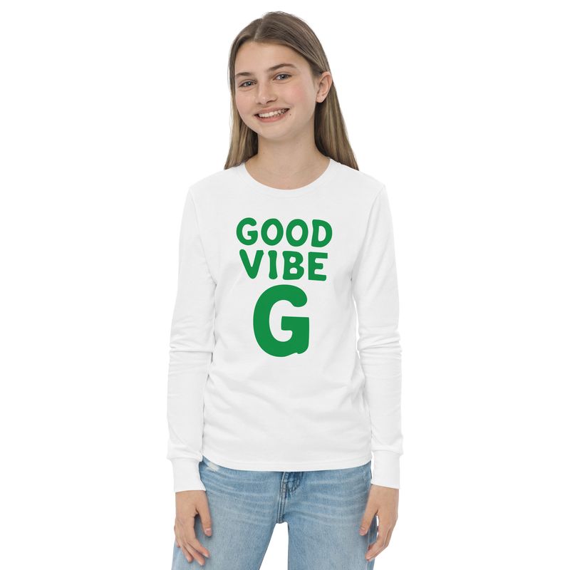 Good Vibe G | Finding Your Passion | Kids Long Sleeve T-Shirt