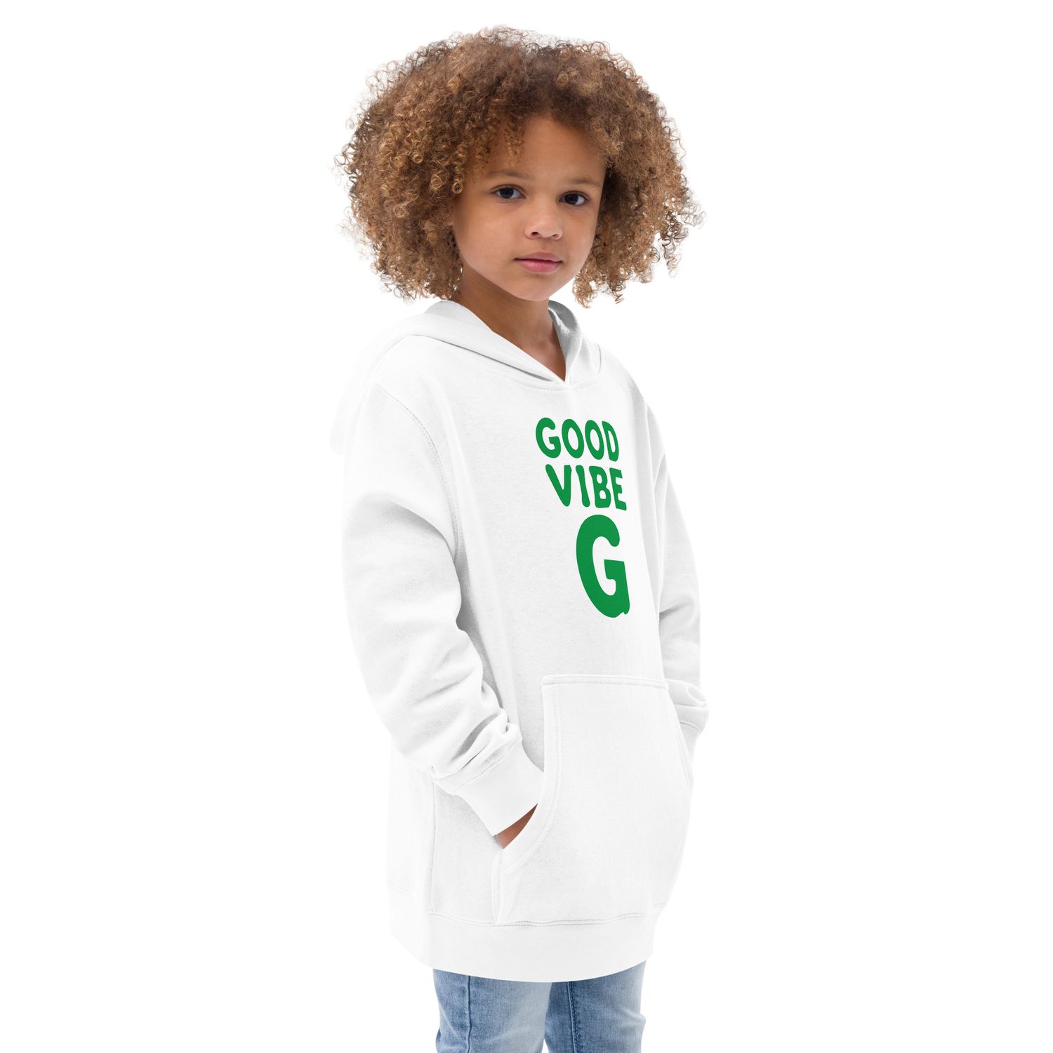 Good Vibe G | Finding Your Passion | Kids Fleece Hoodie