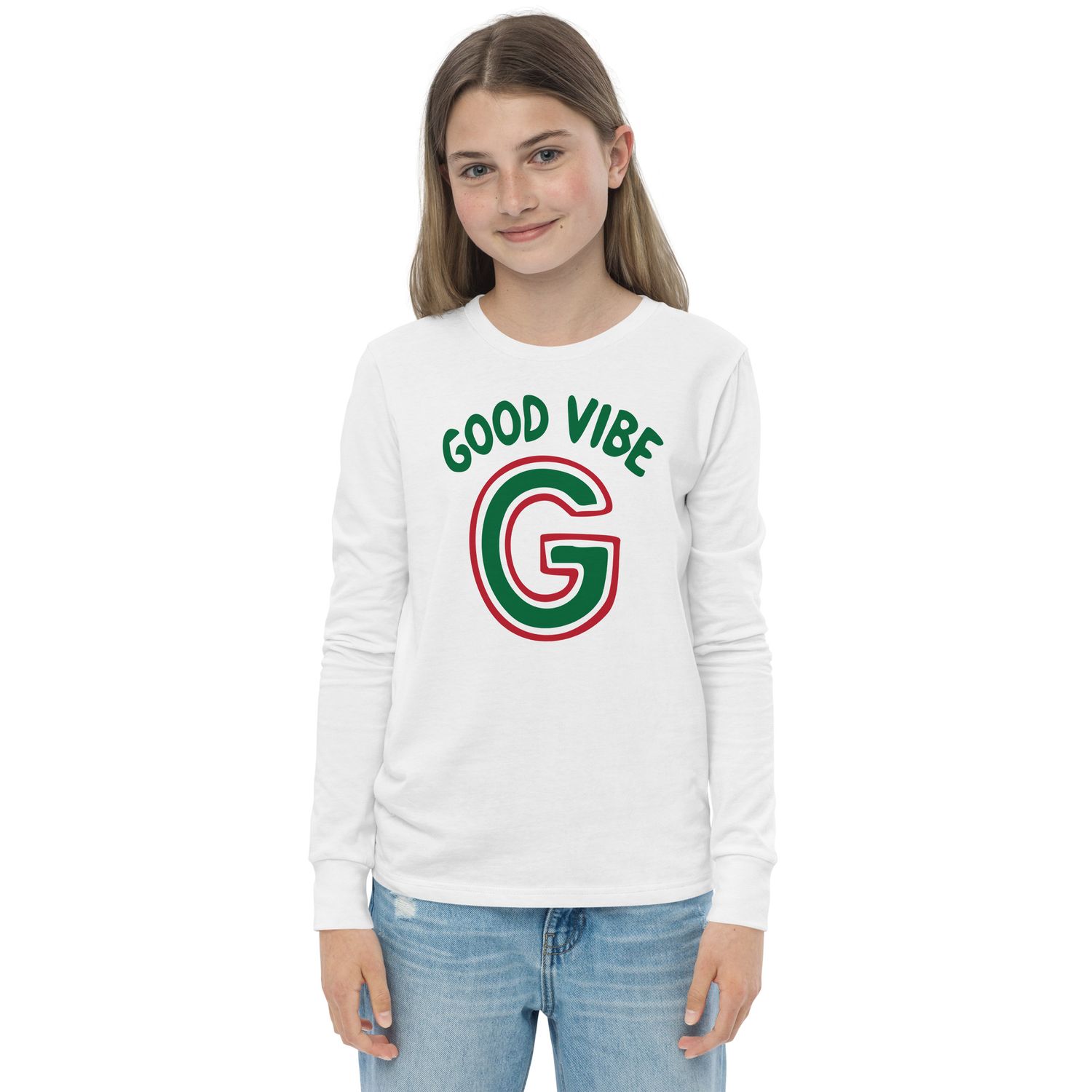 Good Vibe G | Leave Your Mark | Kids Long Sleeve T-Shirt Good Vibe G | Leave Your Mark | Kids Long Sleeve T-Shirt