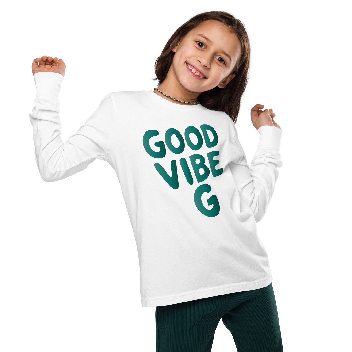 Good Vibe G | Learn From Mistakes | Kids Long Sleeve T-Shirt Good Vibe G | Learn From Mistakes | Kids Long Sleeve T-Shirt
