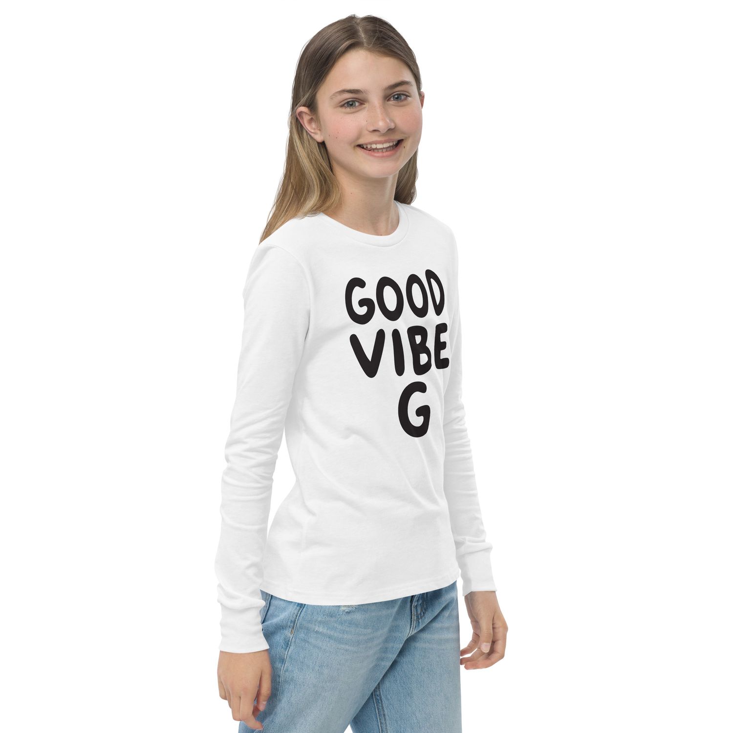 Good Vibe G | Kindness Challenge | Kids Long Sleeve T-Shirt