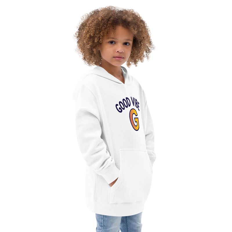 Good Vibe G | Acts of Kindness | Kids Fleece Hoodie