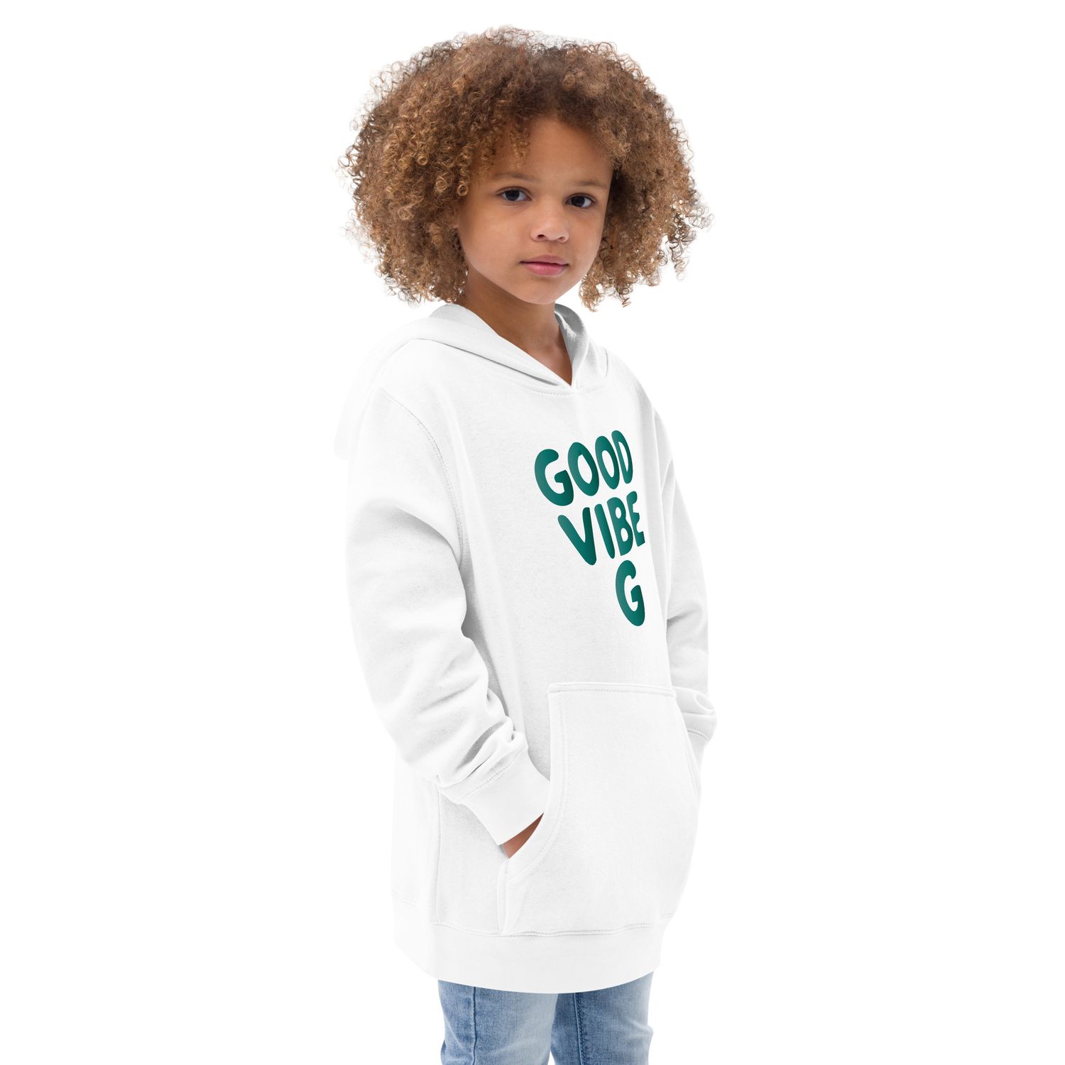 Good Vibe G | Learn From Mistakes | Kids Fleece Hoodie Good Vibe G | Learn From Mistakes | Kids Fleece Hoodie