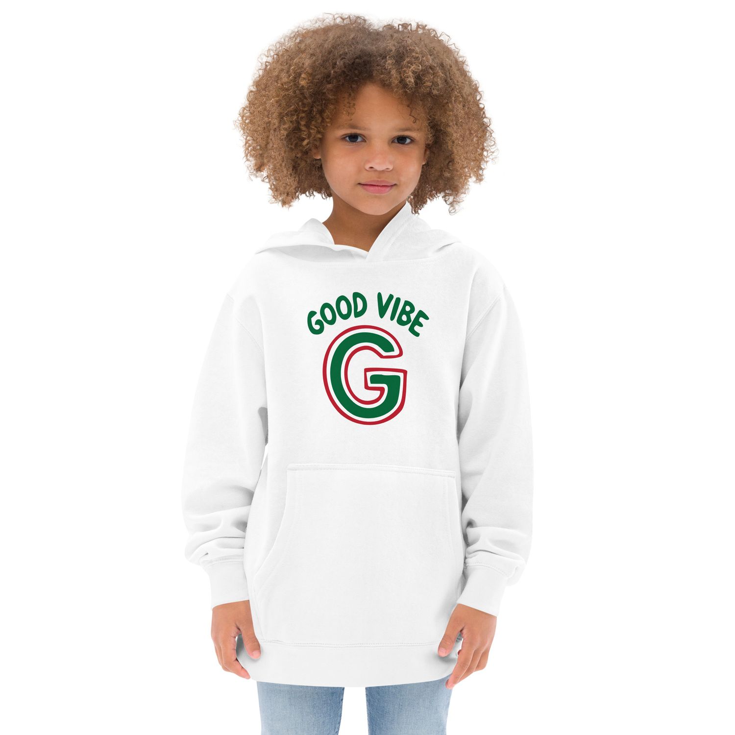 Good Vibe G | Leave Your Mark | Kids Fleece Hoodie Good Vibe G | Leave Your Mark | Kids Fleece Hoodie