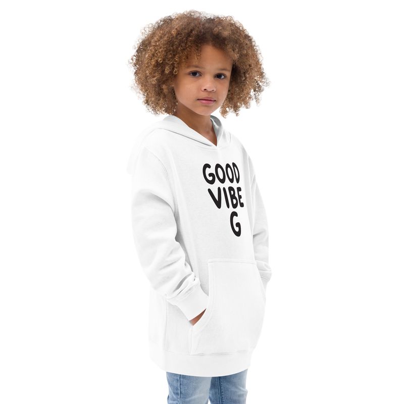 Good Vibe G | Kindness Challenge | Kids Fleece Hoodie