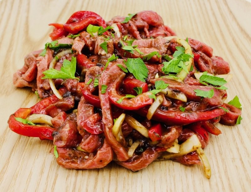 Beef Stroganoff strips (no flavours added)