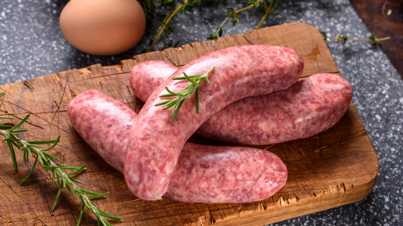Traditional Beef Thick Sausages, 2023 Regional Sausage King 2nd Place Winner / Southern NSW