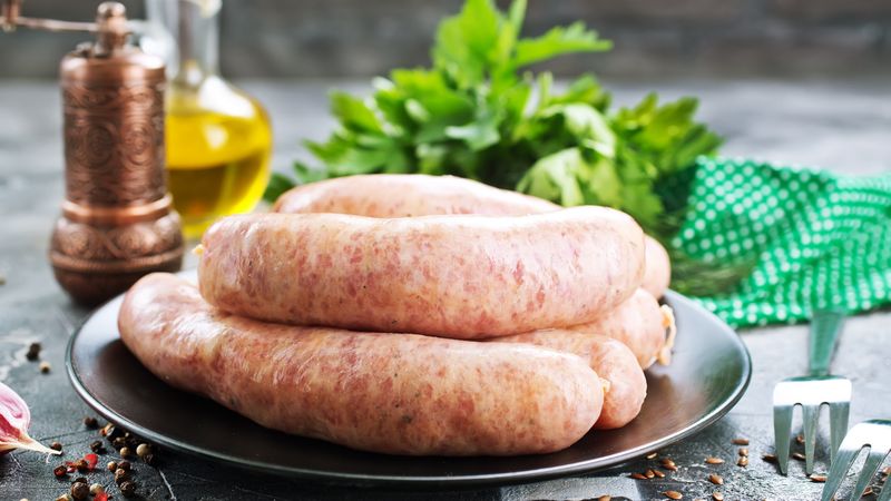 Lamb Lemon and Oregano Sausages