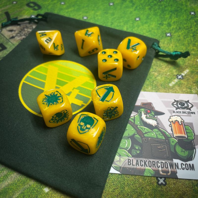 The Big V 2024 Full Dice Set (plus dice bag)