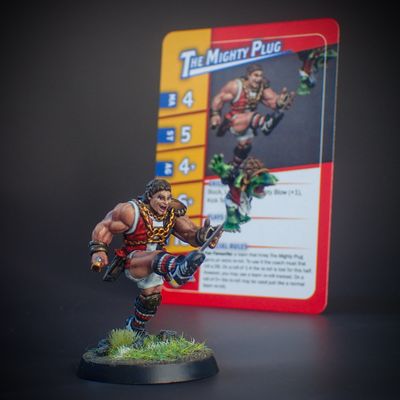 The Mighty Plug Star Player Miniature The Mighty Plug Star Player Miniature