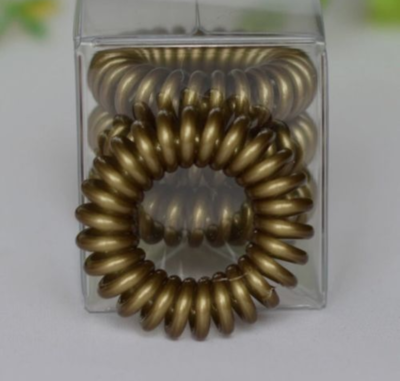 SAMPLE Gold Spiral Hair Tie