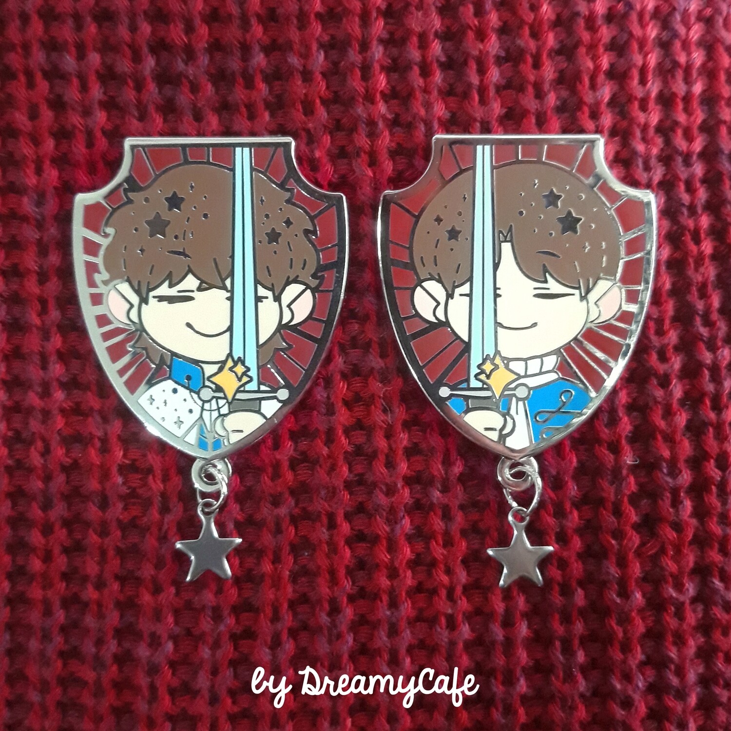 Knights Enamel Pins