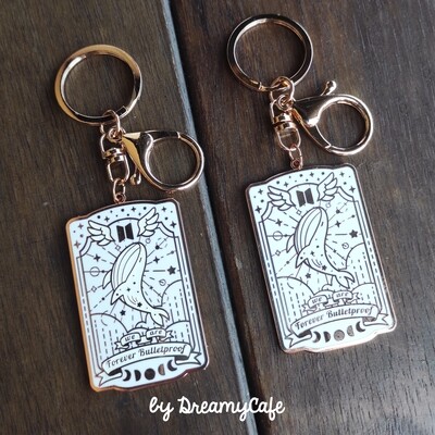 Bulletproof: The Eternal Enamel Keychain
