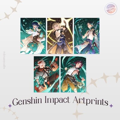 Genshin Impact Artprints (Series 2)