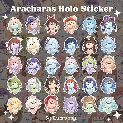 Aracharas Holo Sticker (Series 2)