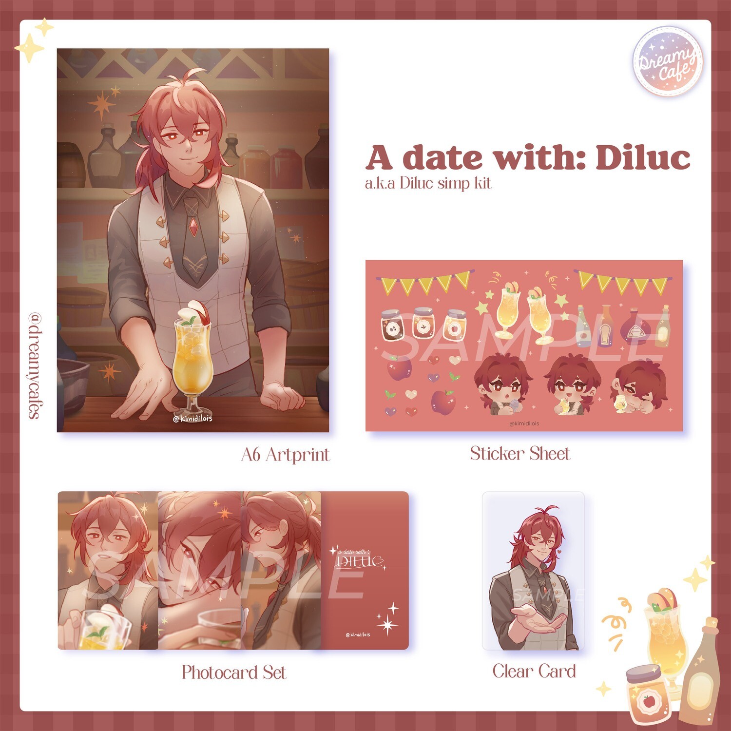 A Date with Diluc Set