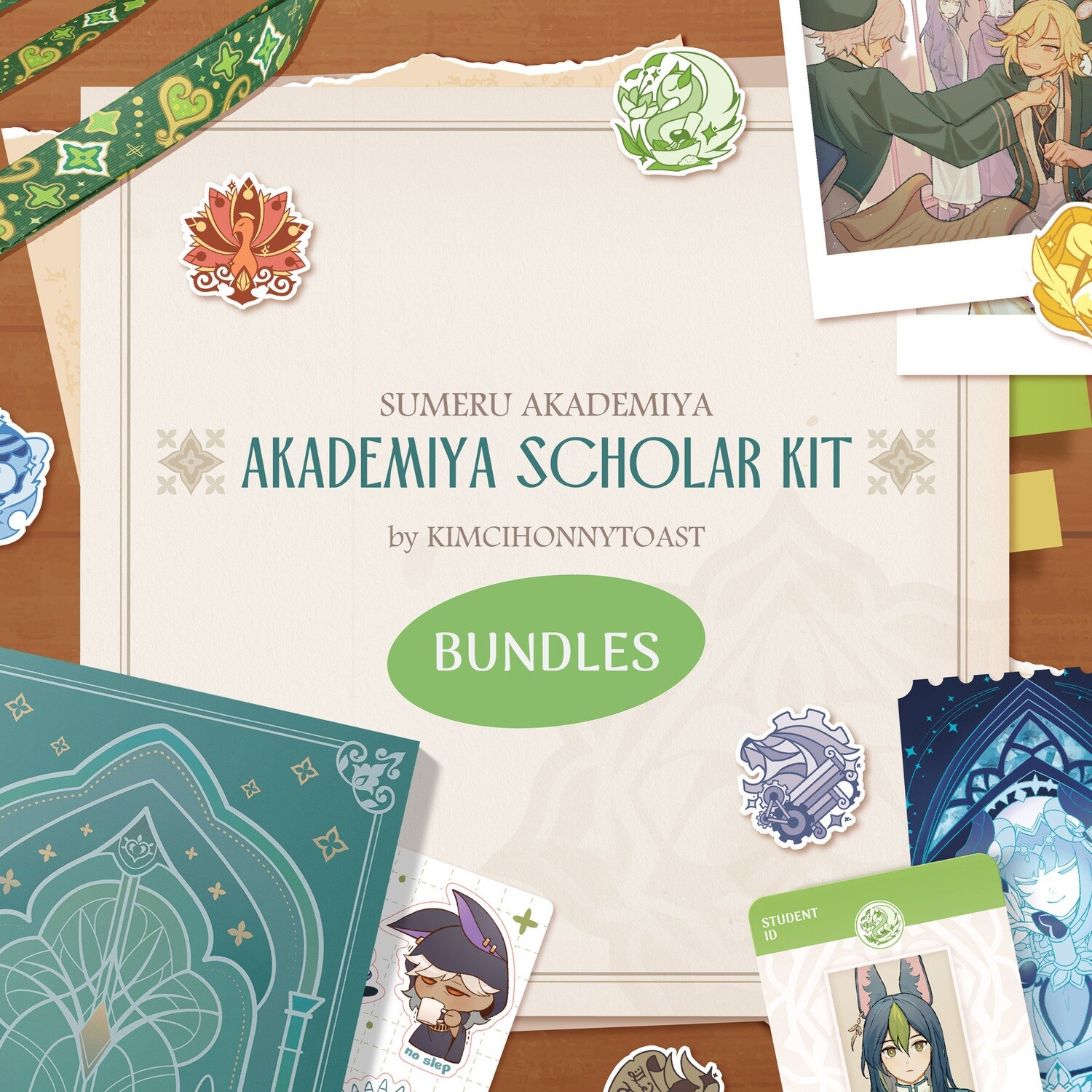 Akademiya Scholar Kit - Notebook &amp; Bundle