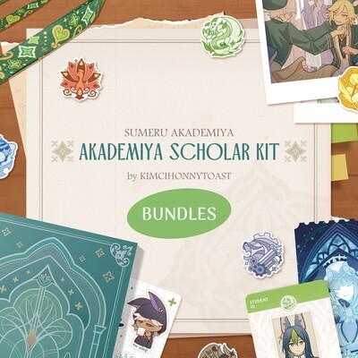Akademiya Scholar Kit - Notebook &amp; Bundle