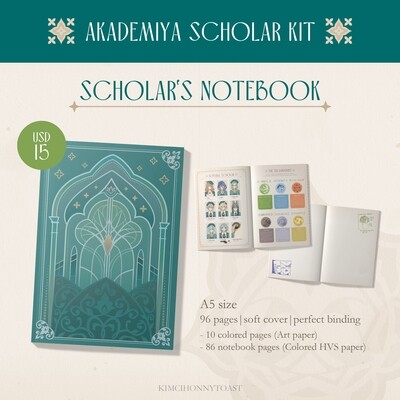 Akademiya Scholar Kit - Notebook &amp; Bundle