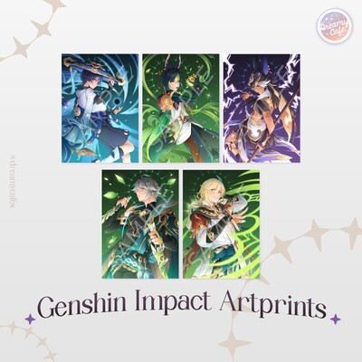 Genshin Impact Artprints (Series 3)