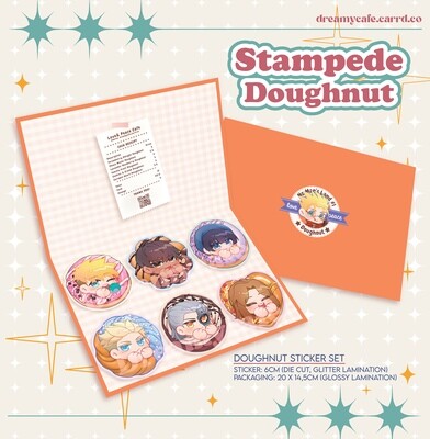 Stampede Doughnut Sticker Set