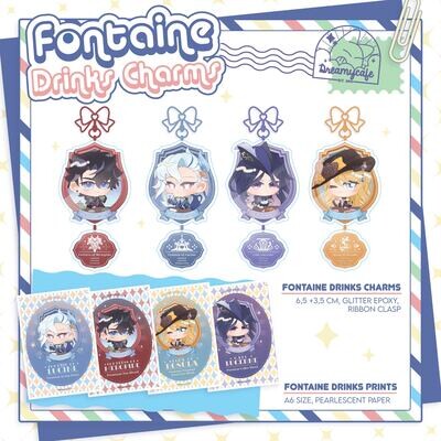 Fontaine Drinks Charms
