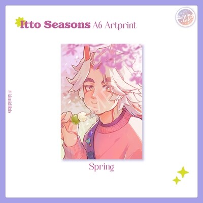 Arataki Itto Seasons Prints