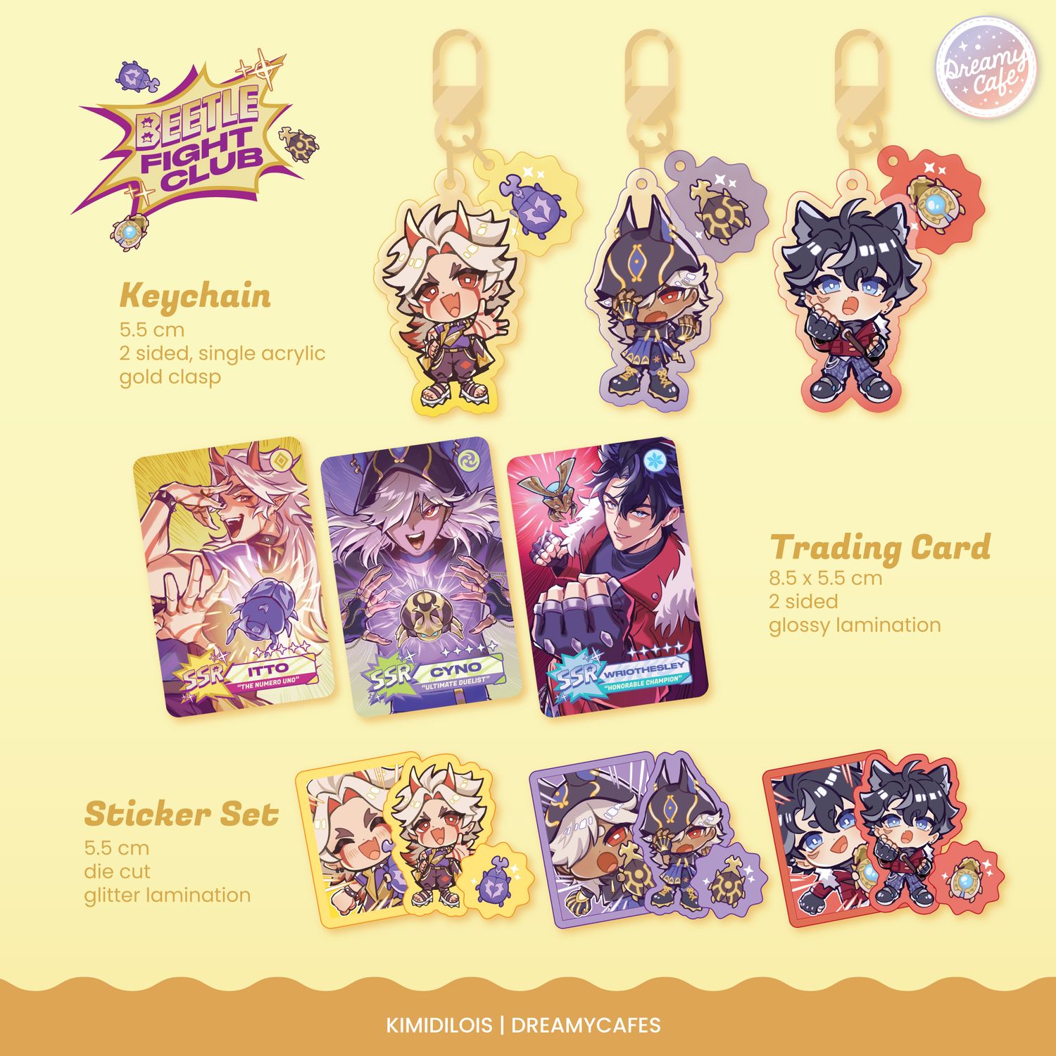 Bettle Fight Club Merch Bundle
