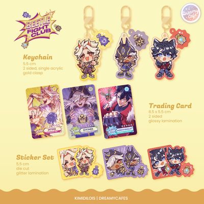 Bettle Fight Club Merch Bundle