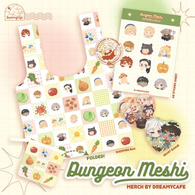 Dungeon Meshi Merch