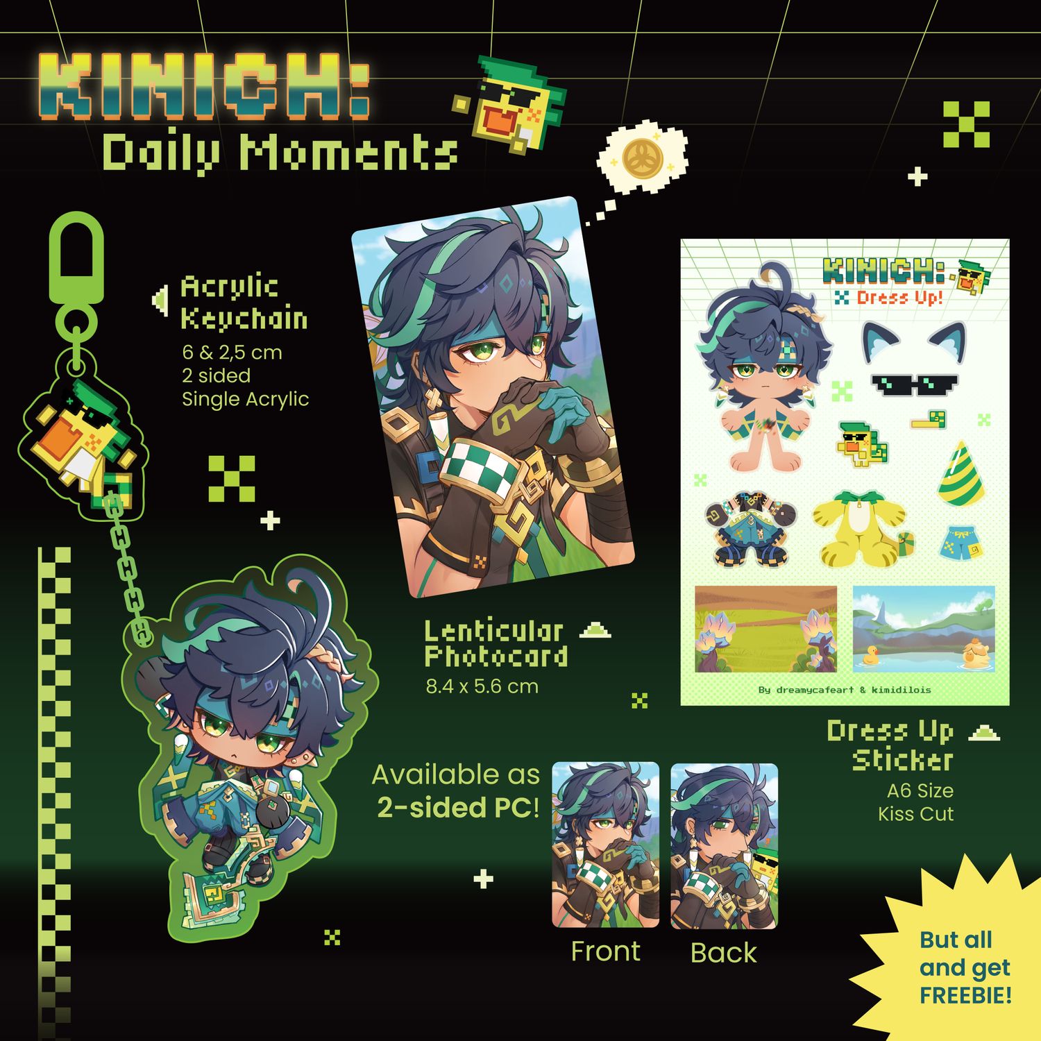 Kinich&#39;s Daily Moment Merch Set