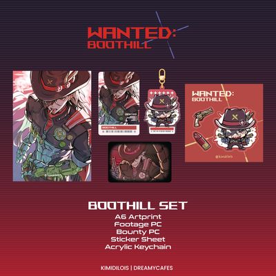 Wanted - Boothill &amp; Sampo Merch Set