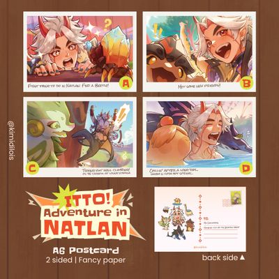 Itto&#39;s Adventure in Natlan Art Prints
