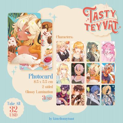 Tasty Teyvat Photocards