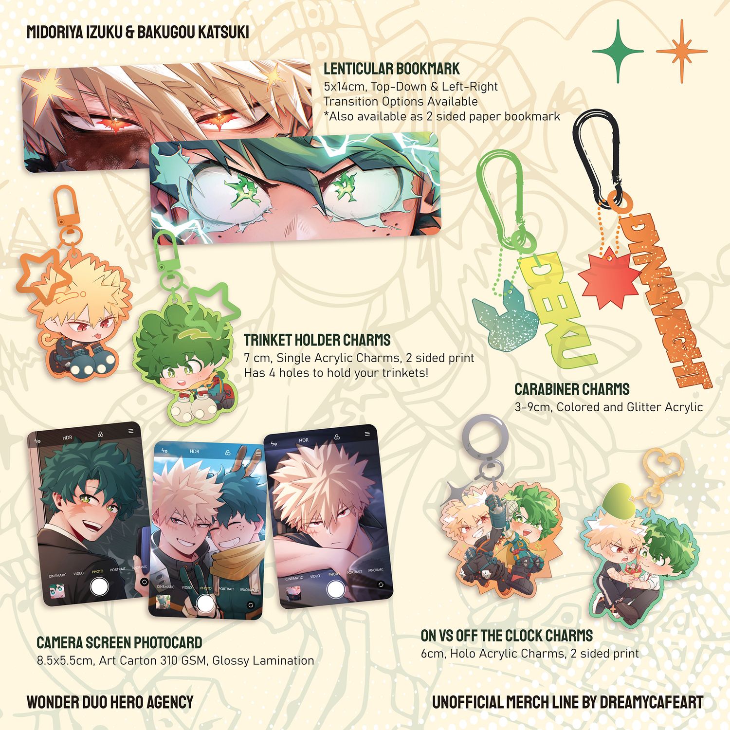 Wonder Duo Hero Agency Merch