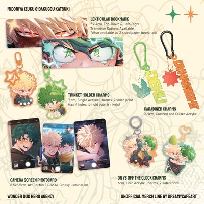 Wonder Duo Hero Agency Merch
