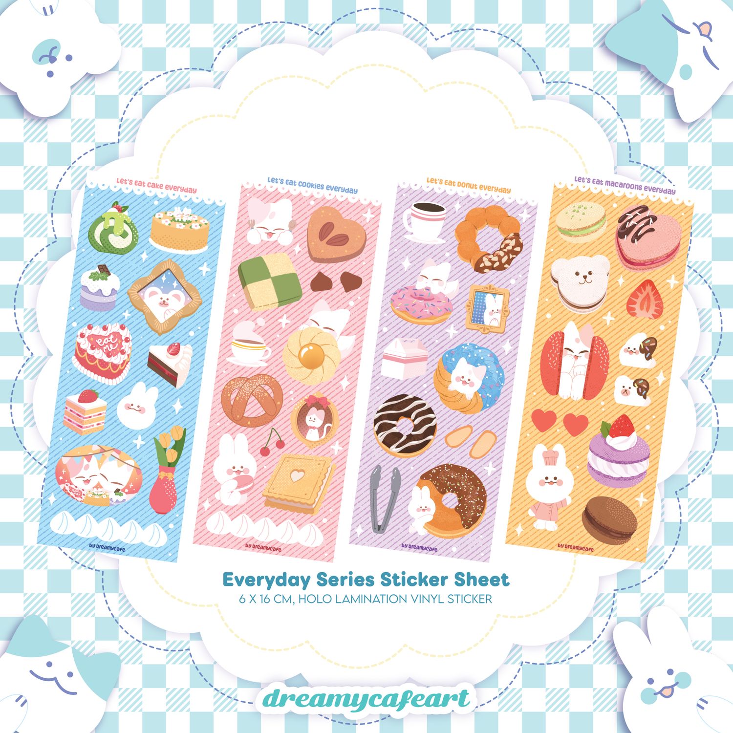 Desserts Deco Sticker Sheet