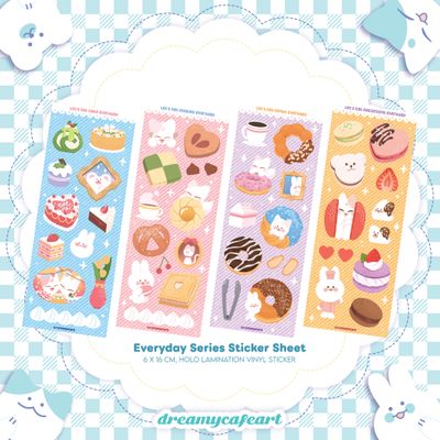 Desserts Deco Sticker Sheet