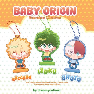 Baby Origin Trio Standee Charms