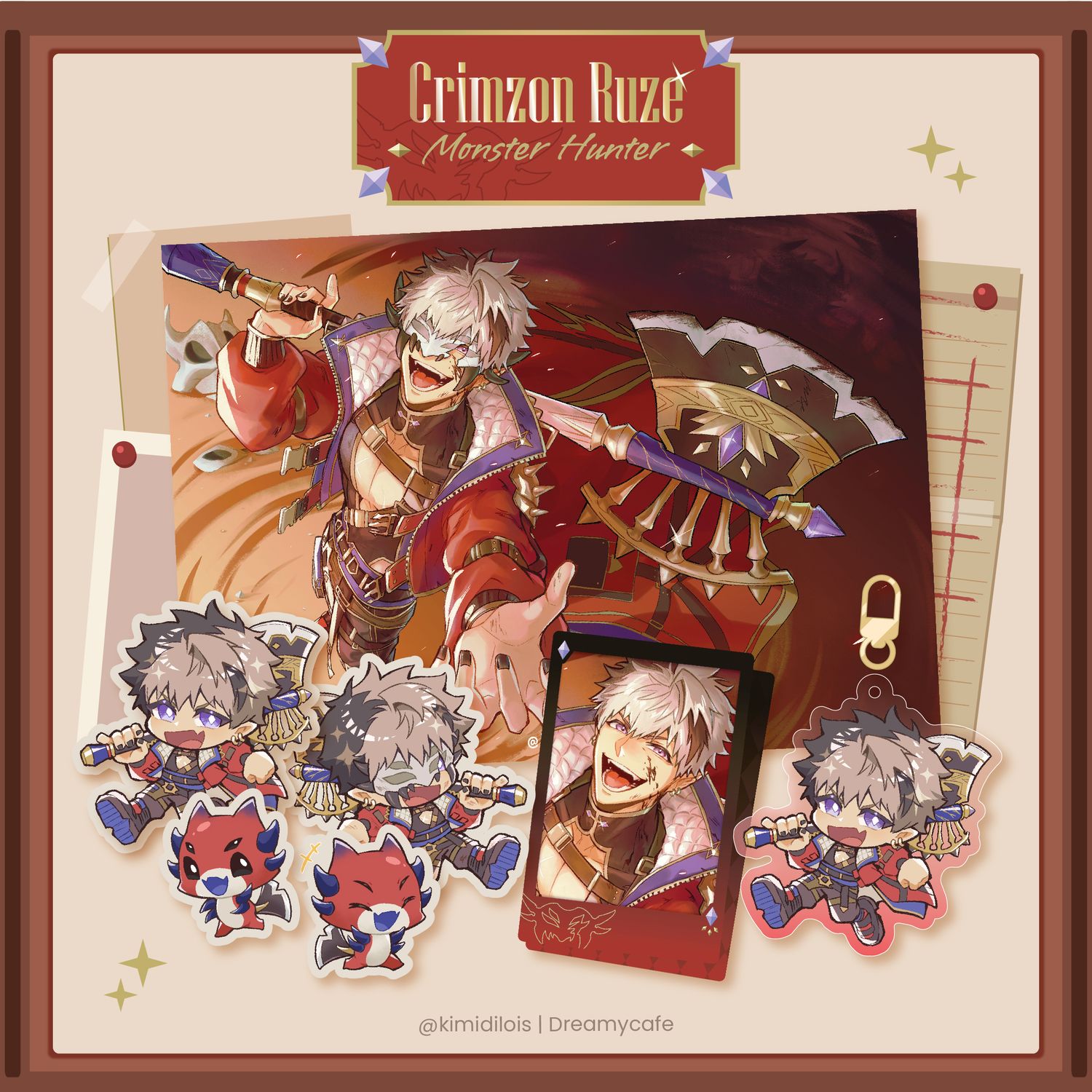 Crimson Ruze: Monster Hunter SET